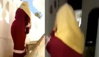 Eve Attığı Türbanlı Suriyeli