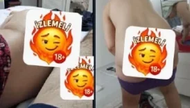 Ev hanımı eşi ile bol bol foto ve videolu içerik