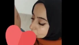 Türbanlı hatun sakso