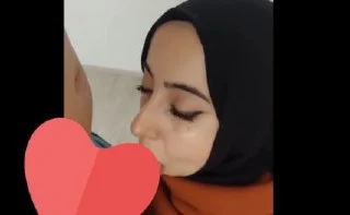 Türbanlı hatun sakso