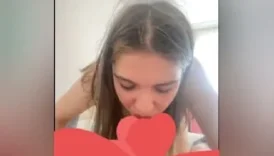 Derin ve Keremin Sakso Yayını Kız Sakso Çekme Konusunda Profesyonel Olmuş