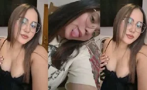 Dil Dansı Yapan Gözlüklü Yabancı Çıtır