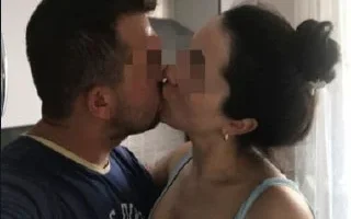 Evli çiftin özel çekimleri