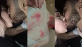 Öpüşürken Vakum Gibi Yapışan Türk Sevgililer Bol Videolu
