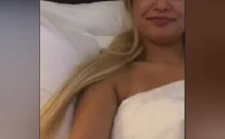 Sarışın seksi hatun otel odasında vurduruyor