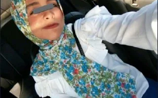 Türbanlı hatunun özel resimleri