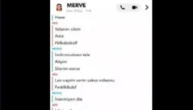 Snapten Sakso Videosunu Gönderen Genç Merve
